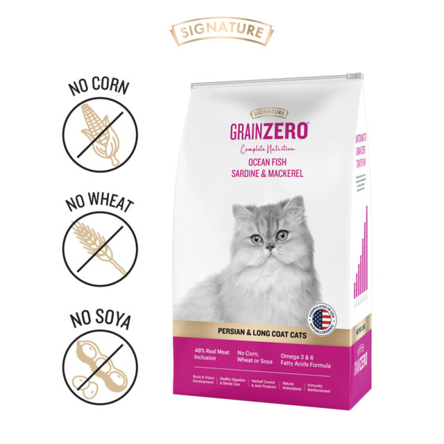 Grain Zero Adult Persian Dry Cat Food -1.2kg - Image 3