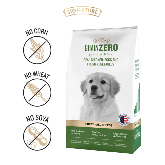 Grain Zero Real Chicken Egg and Vegetables - Starter Dry Dog Food (1.2kg | 3kg | 12kg) - Image 5