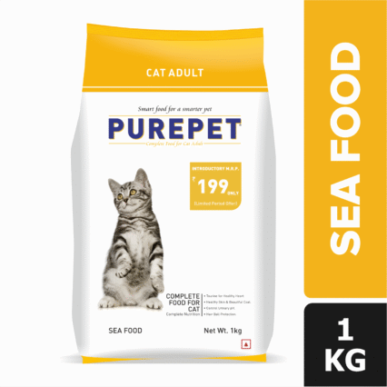 Purepet Sea Food Adult Cat Dry Food (1kg | 2.8 kg | 6kg)