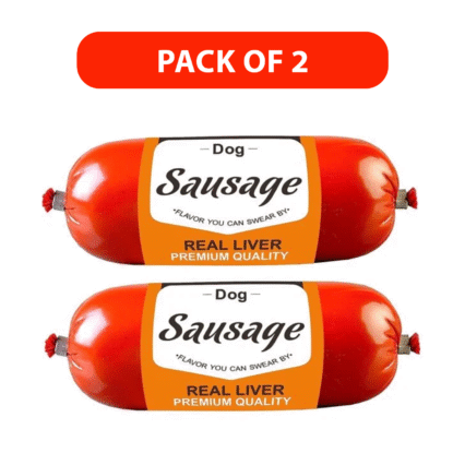 Drools Dog Sausage Real Liver Treats – Pack of 2