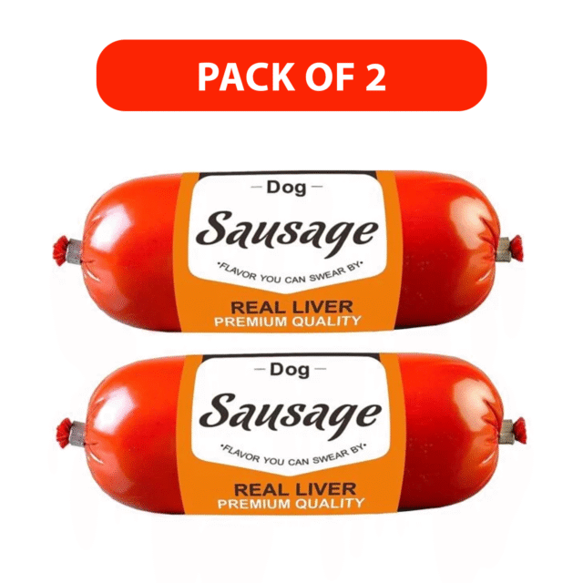 Drools Dog Sausage Real Liver Treats – Pack of 2