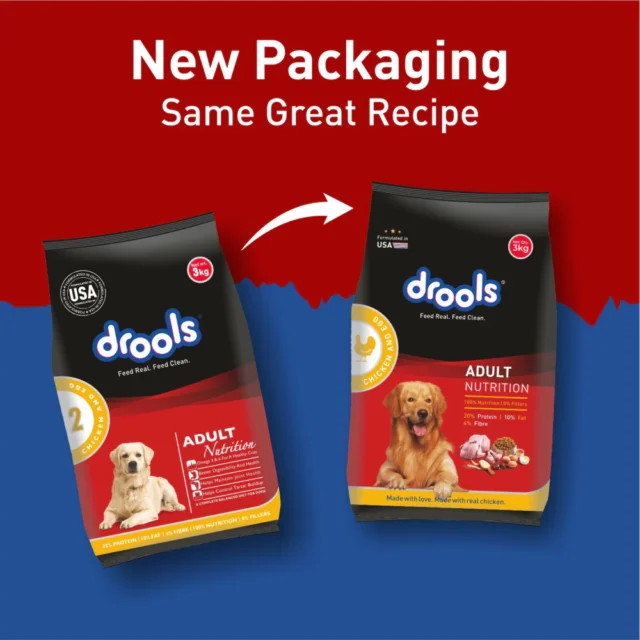 Drools Chicken and Egg Adult Dry Dog Food - (1.2kg | 3kg | 10kg | 20kg) - Image 2