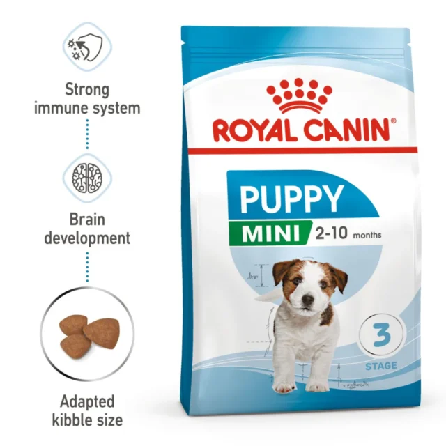 Royal Canin Mini Puppy Dog Dry Food – For Small Breed Puppies (4kg | 8kg) - Image 3
