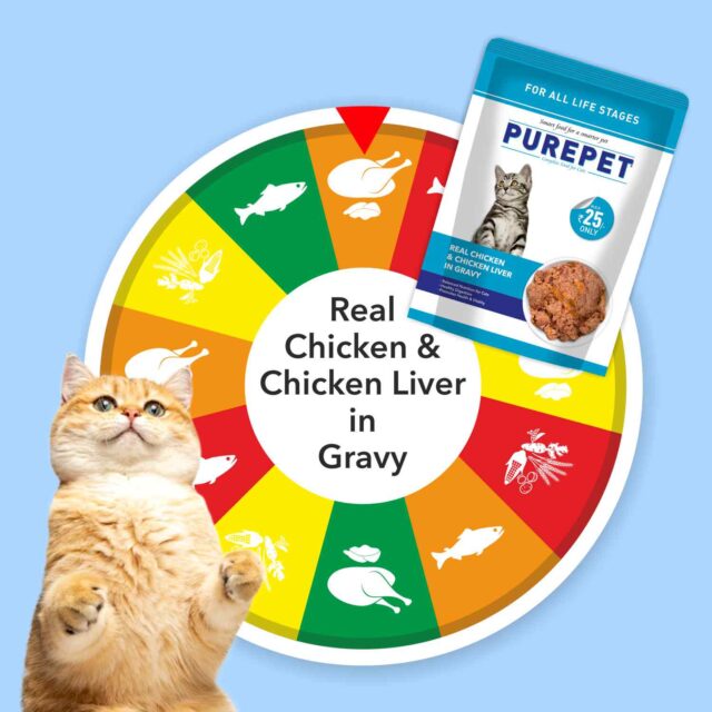 Purepet Cat Real Chicken & Liver in Gravy - Image 8