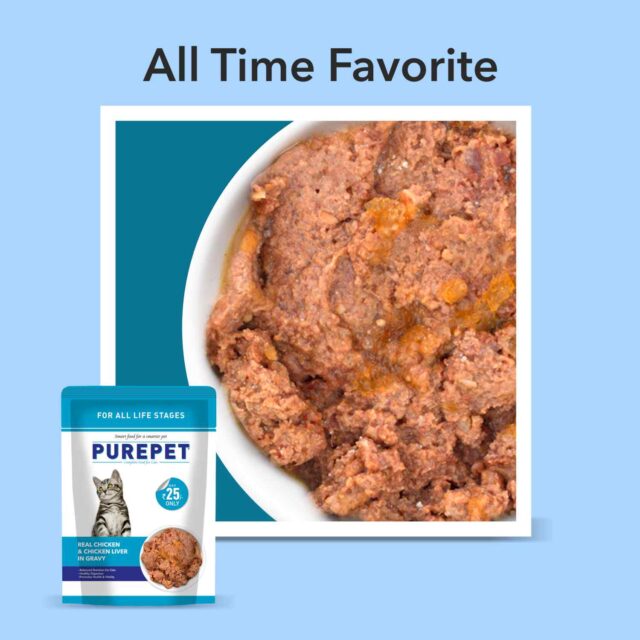 Purepet Cat Real Chicken & Liver in Gravy - Image 7