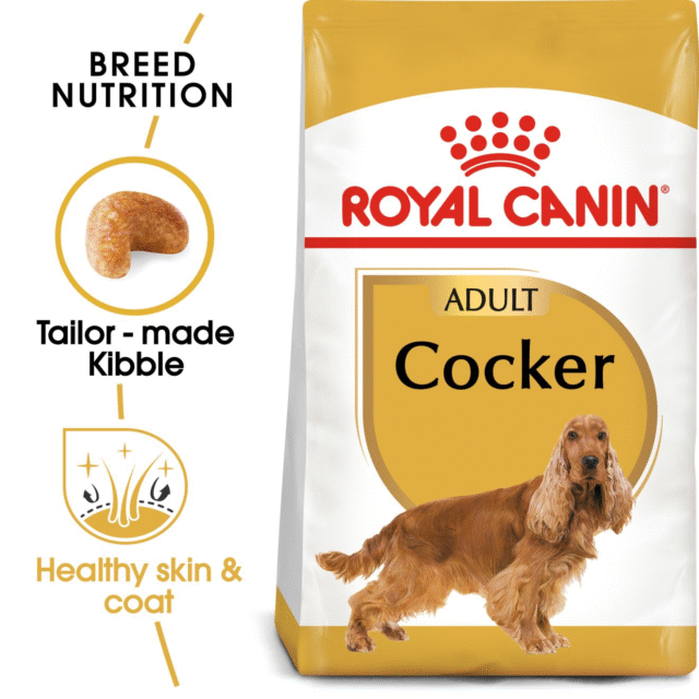 Royal Canin Cocker Spaniel Adult Dog Dry Food - 3kg - Image 2