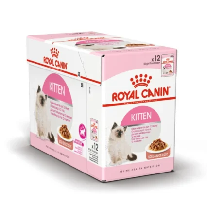 Royal Canin Kitten Gravy Cat Wet Food (12x85g)