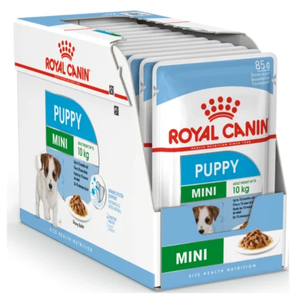 Royal Canin Mini Puppy Gravy Dog Wet Food (12x85g)