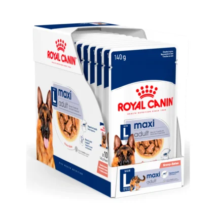 Royal Canin Maxi Adult Dog Wet Food (10x140g)