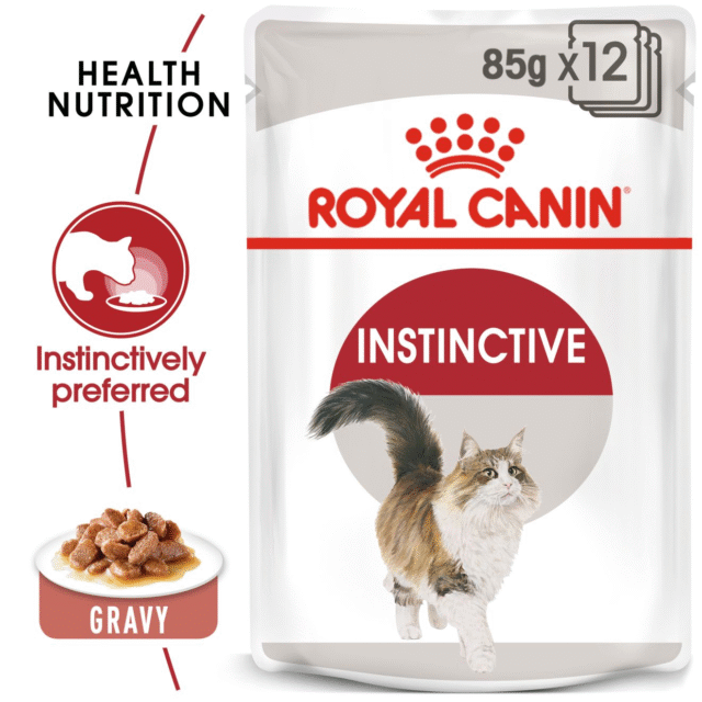 Royal Canin Instinctive Adult Gravy Cat Wet Food (12x85g) - Image 2