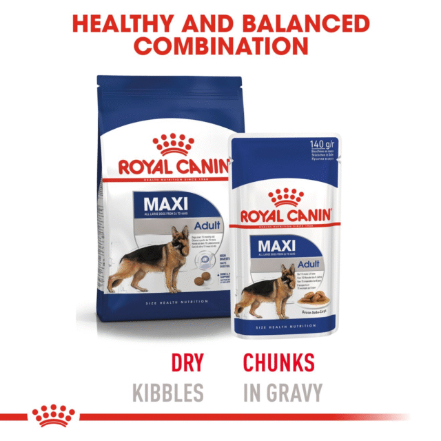 Royal Canin Maxi Adult Dog Wet Food (10x140g) - Image 9