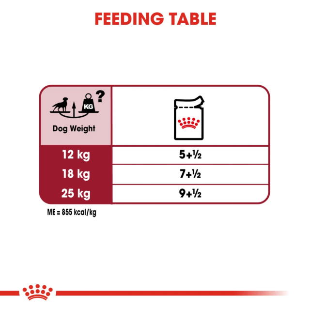 Royal Canin Medium Adult Gravy Dog Wet Food (10x140g) - Image 7