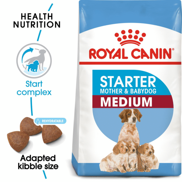 Royal Canin Medium Starter Dry Food for Medium Breed Dogs and Puppies  (1kg | 4kg | 12kg | 15kg) - Image 2