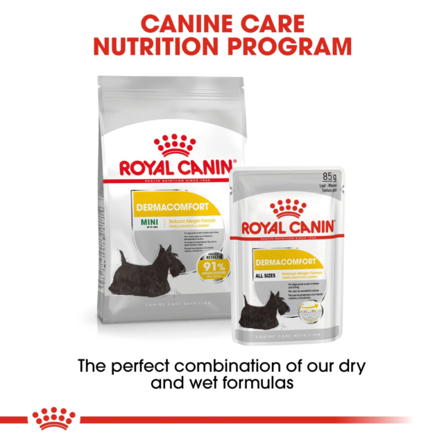 Royal Canin Mini Dermacomfort Dog Dry Food - 1kg - Image 7