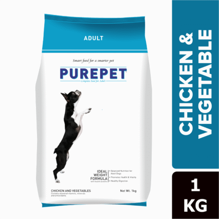 Purepet Chicken & Vegetable Adult Dog Dry Food (1kg | 2.8kg | 7kg | 20kg)