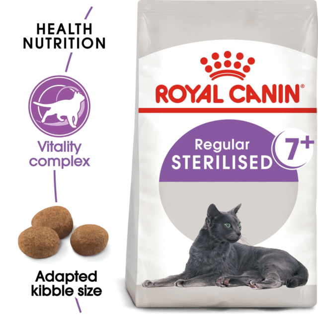 Royal Canin Regular Sterilised 7+ Adult Cat Dry Food - 1.5kg - Image 2